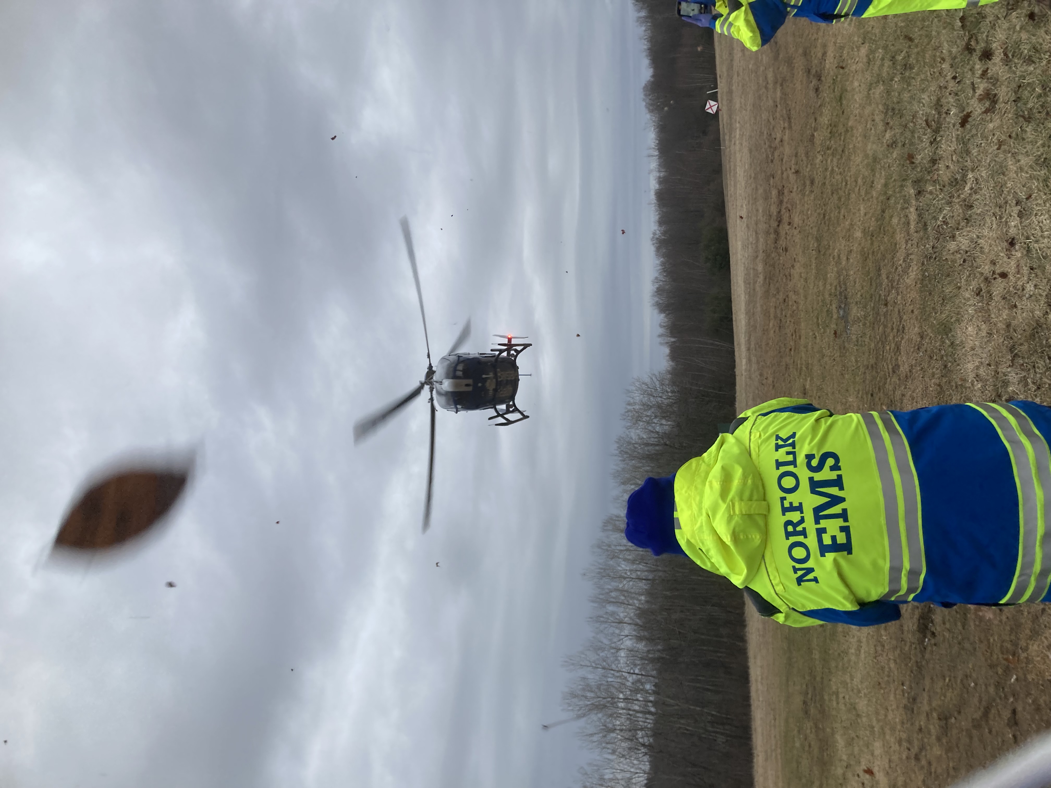 Medical helicopter response